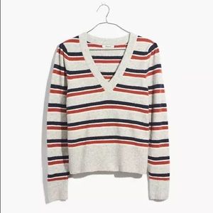 Madewell Striped Westgate Sweater Sz. Xs NWT